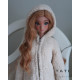 Soft coat with hood and pockets for Smart Doll