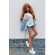 Jumper with Long Sleeves for Smart Doll