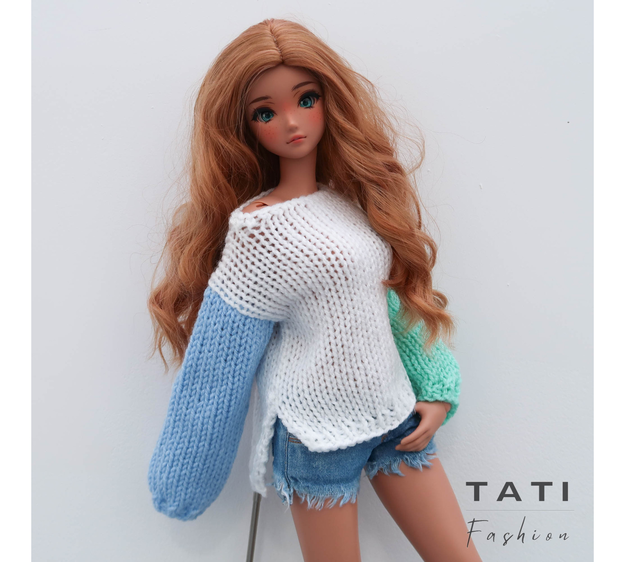 Jumper with Long Sleeves for Smart Doll Jumper with Long Sleeves for Smart Doll