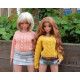 PATTERN: Yellow Jumper With Center Cable for Smart Doll