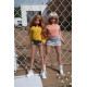 PATTERN: Yellow Jumper With Center Cable for Smart Doll