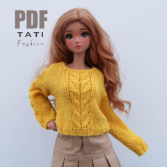 PDF: Yellow Jumper With Center Cable for Smart Doll PDF: Yellow Jumper With Center Cable for Smart Doll
