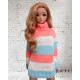 Sweater with Colored Stripes for Smart Doll