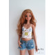 Crocheted Top "White dreams" for Smart Doll