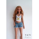Crocheted Top "White dreams" for Smart Doll