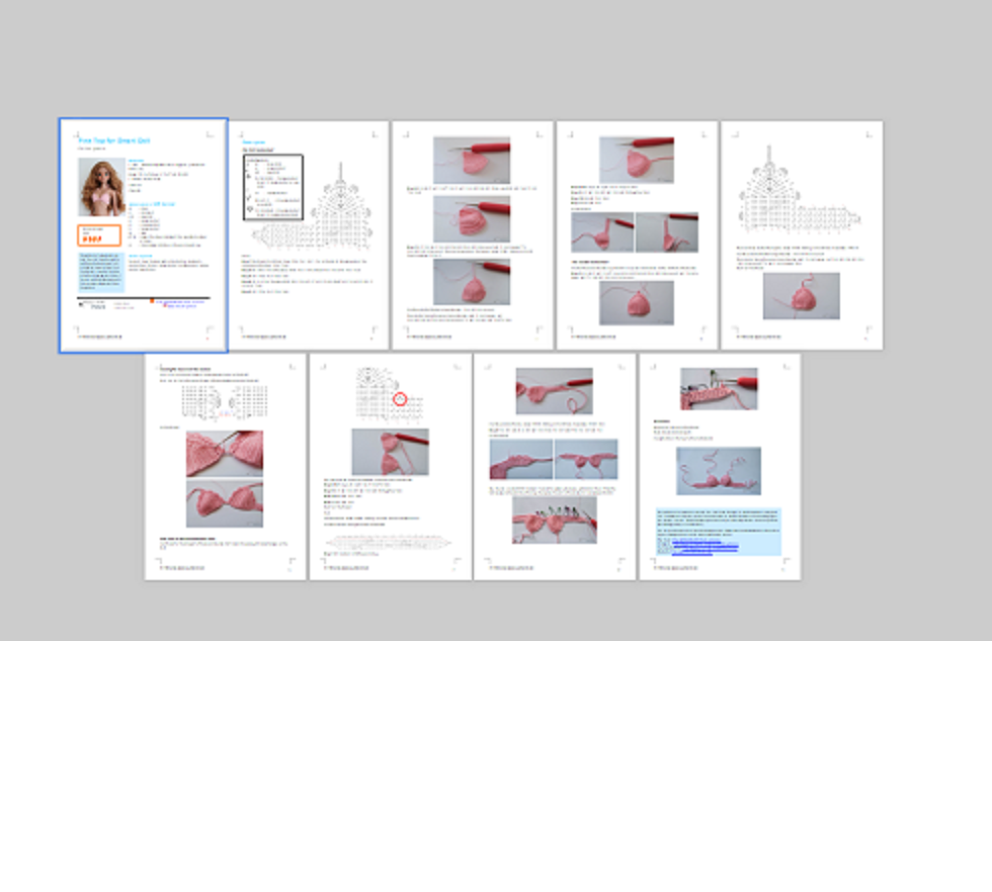 PATTERN: Pink Top for Smart Doll