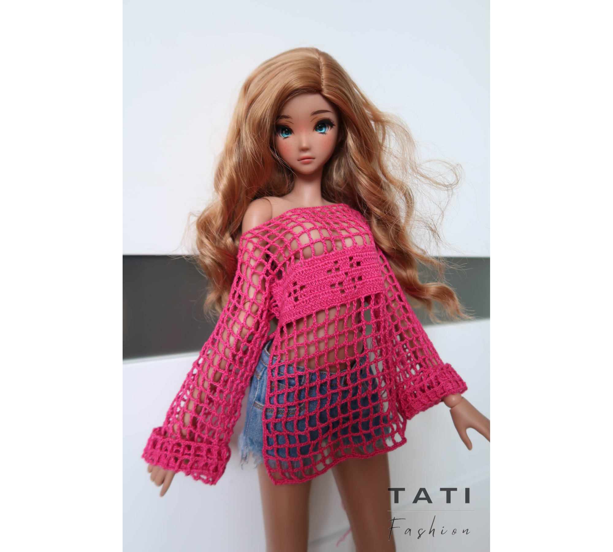 PDF: Mesh Cover with Long Sleeves for Smart Doll