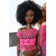 Mesh Top with Crosses for Smart Doll