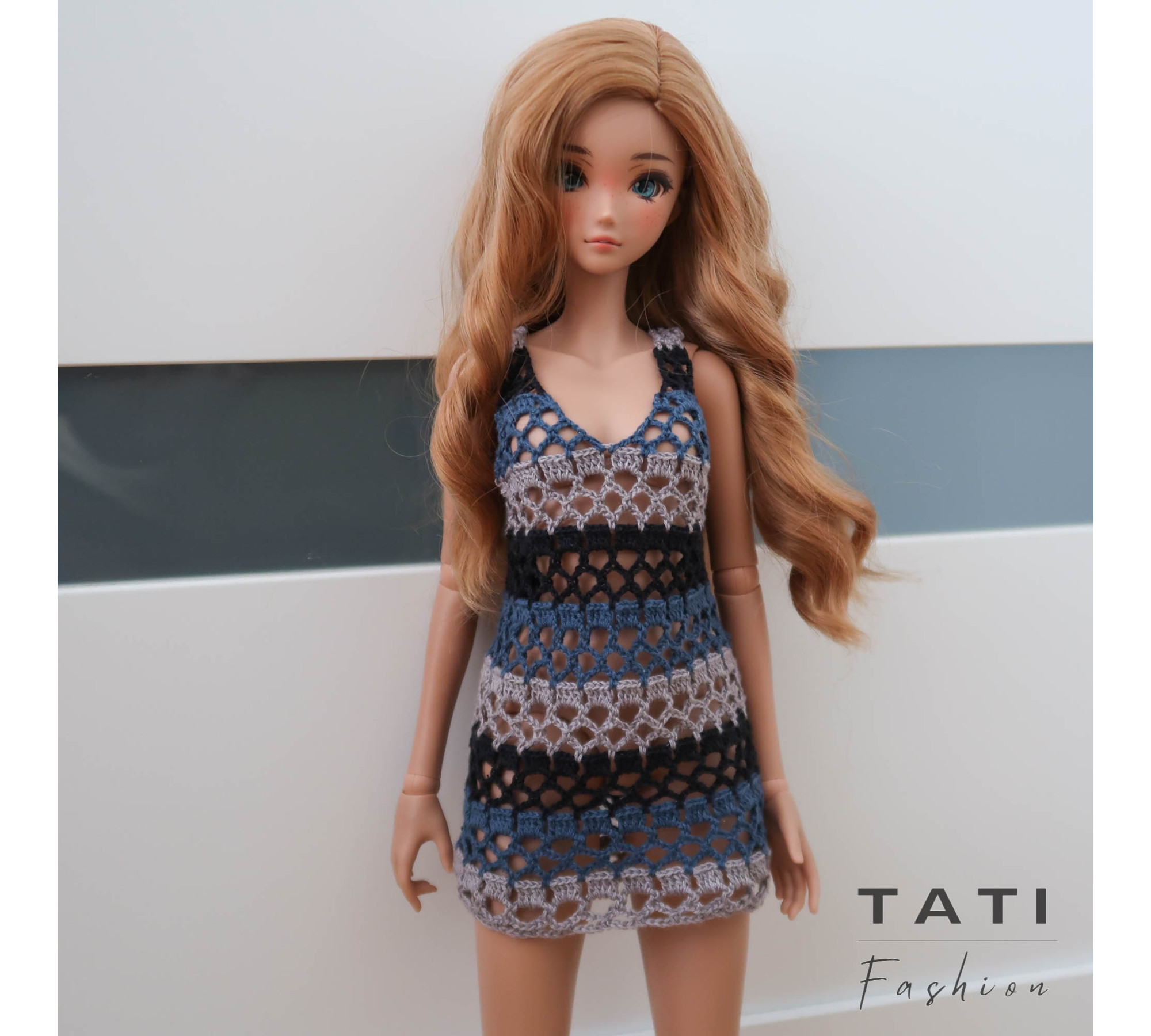 Crocheted Dress for Smart Doll