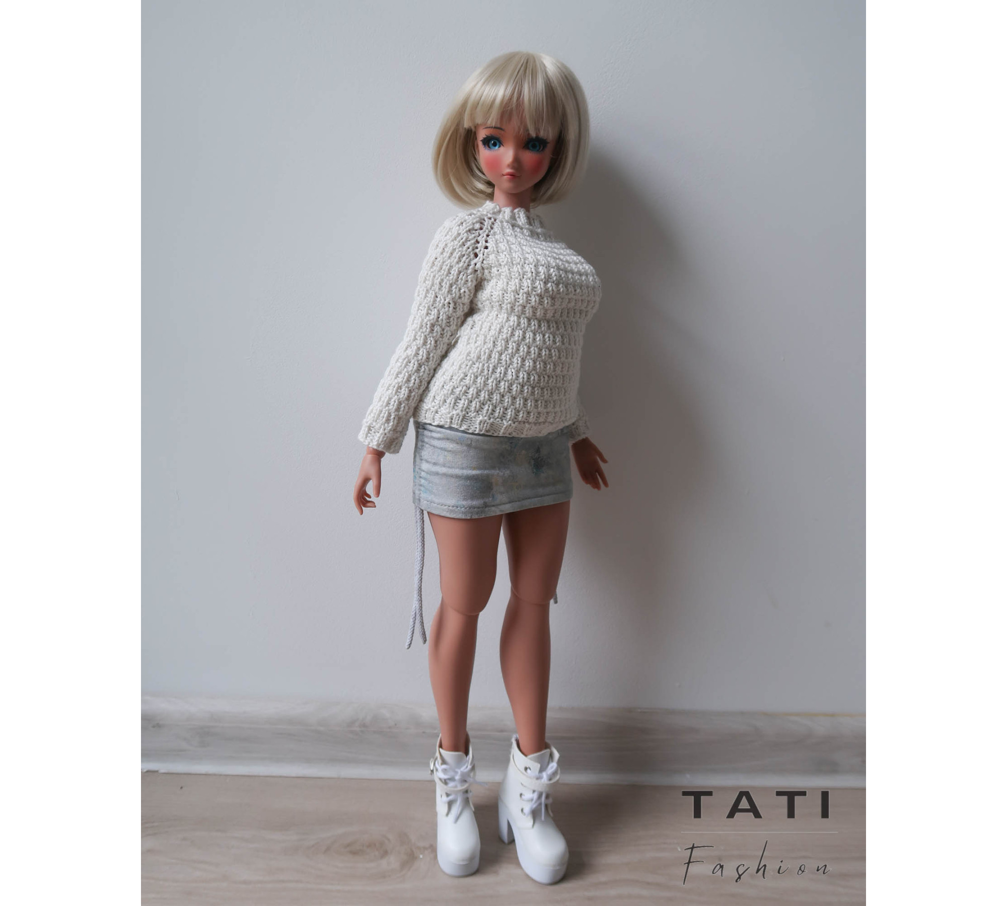 PDF: Gray Sweater for Smart Doll