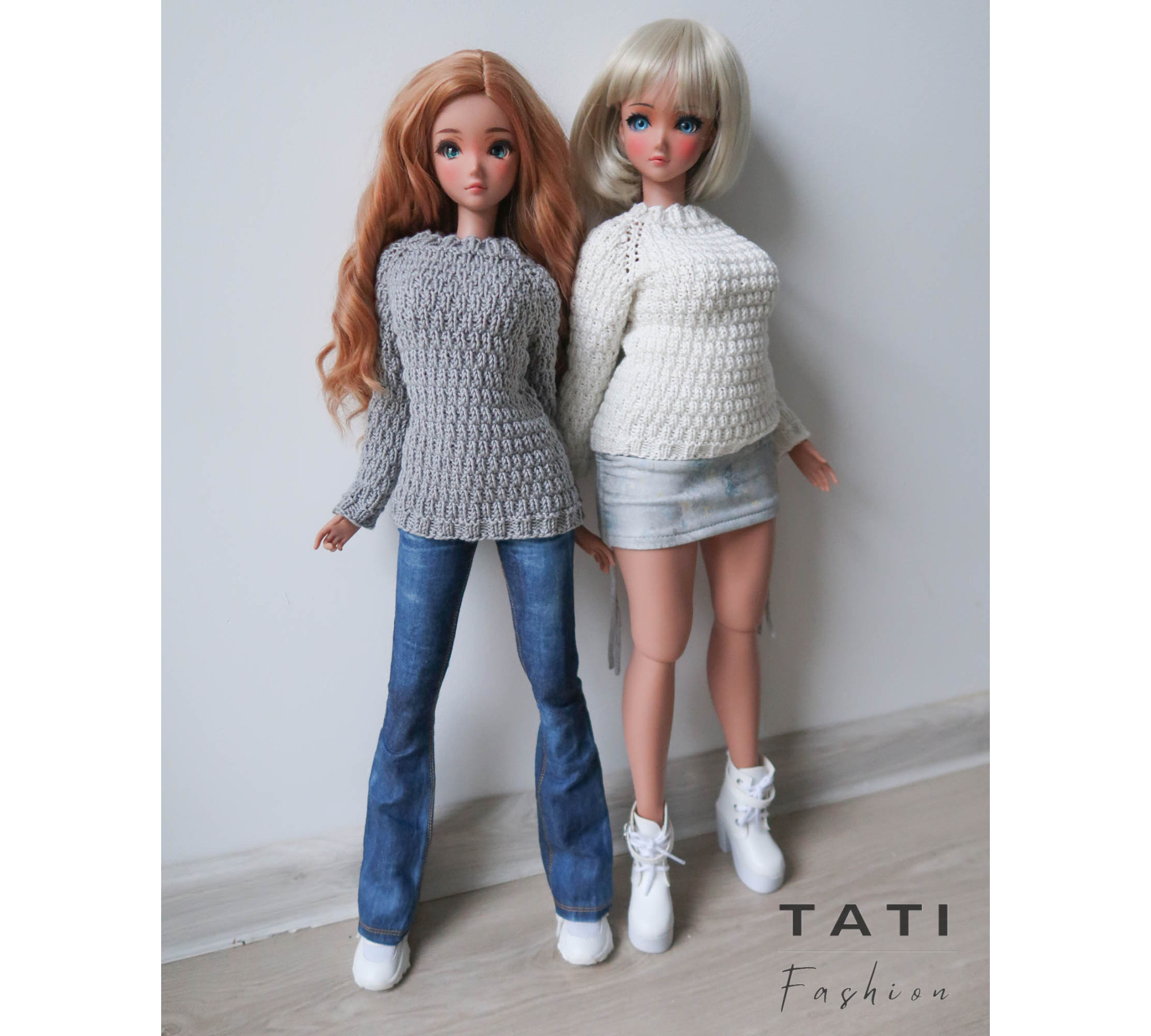 PDF: Gray Sweater for Smart Doll
