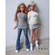 PDF: Gray Sweater for Smart Doll