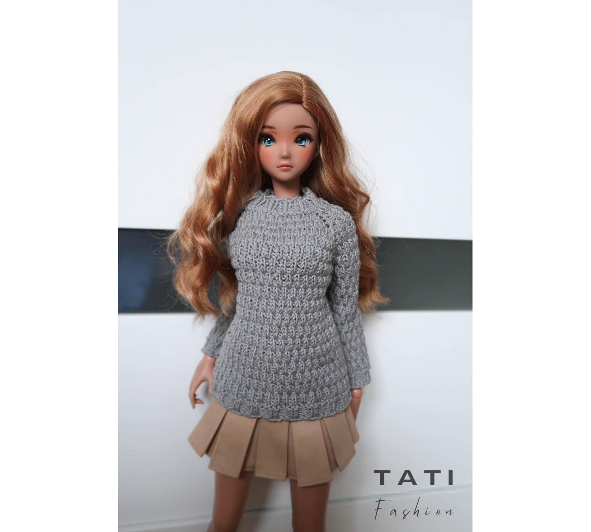 PDF: Gray Sweater for Smart Doll