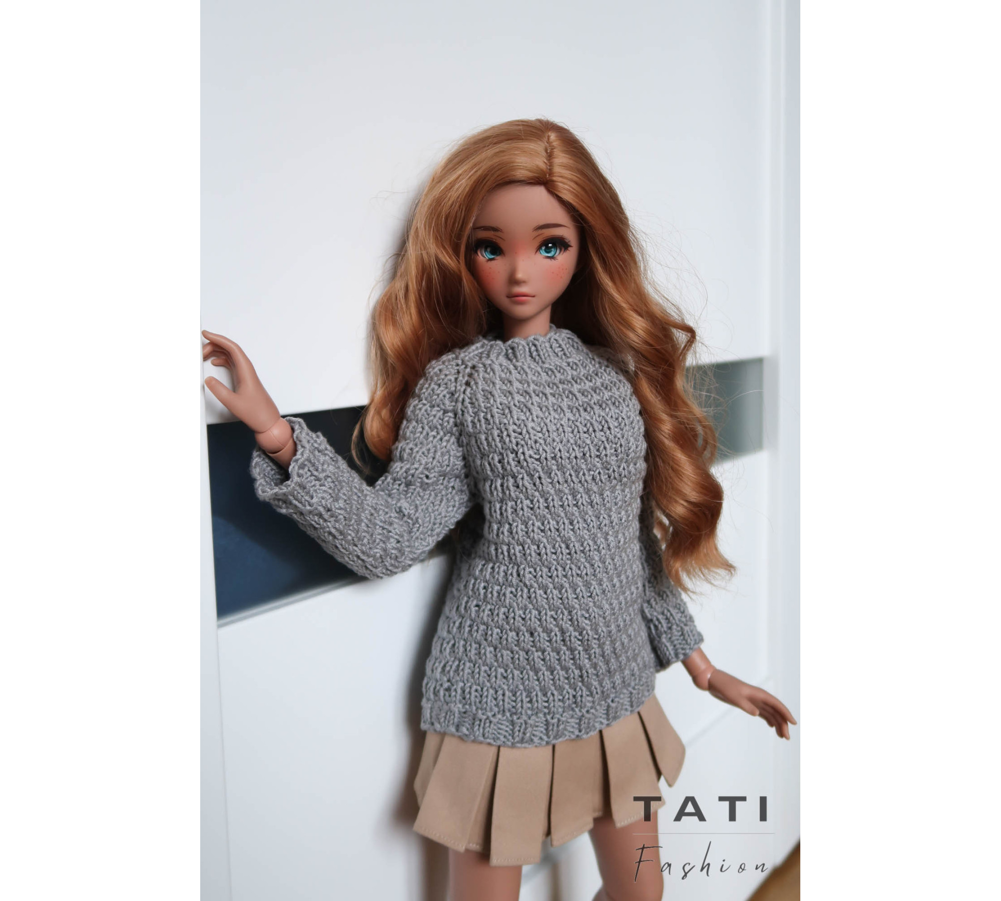 PDF: Gray Sweater for Smart Doll