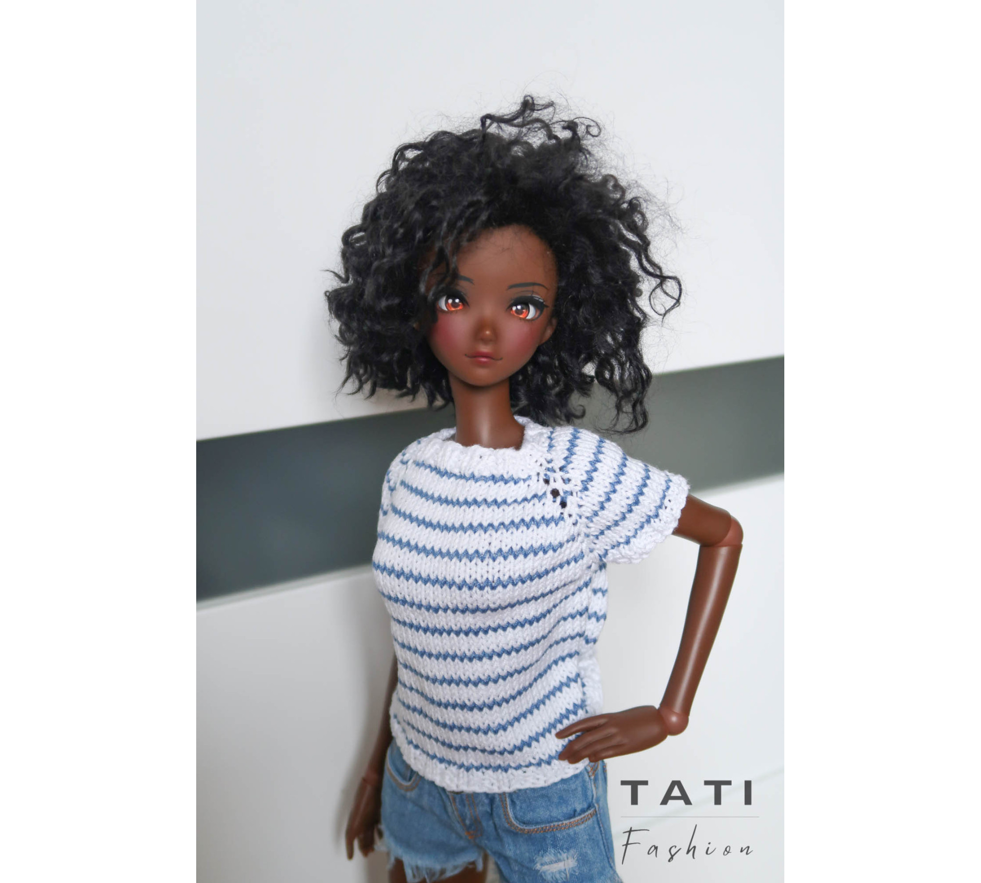 PDF: Striped T-Shirt for Smart Doll
