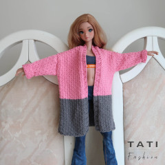 Long cardigan for Smart Doll Long cardigan for Smart Doll