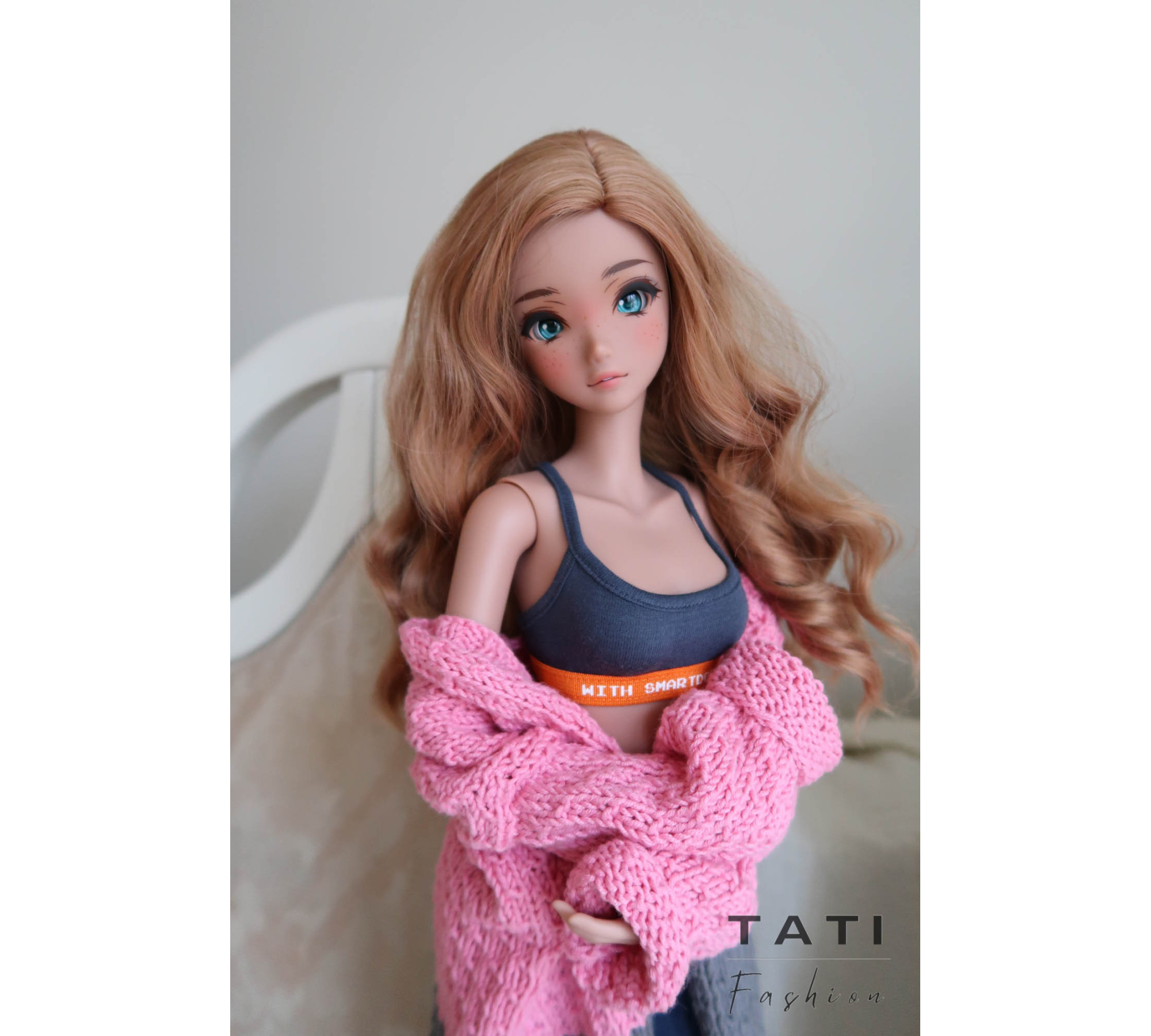 Long cardigan for Smart Doll