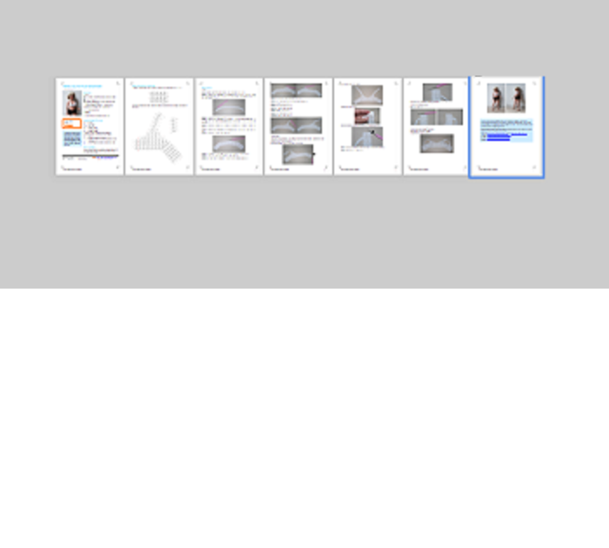 PDF: White Top for Pear Smart Doll