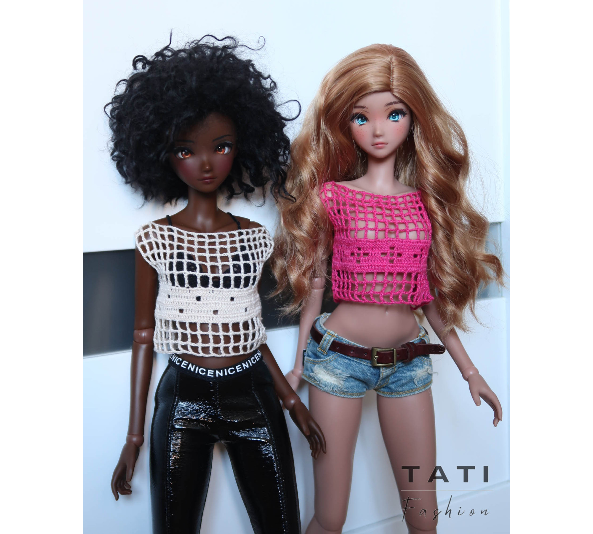 PDF: 5 Tops for Classic and Pear Smart Doll 60 cm