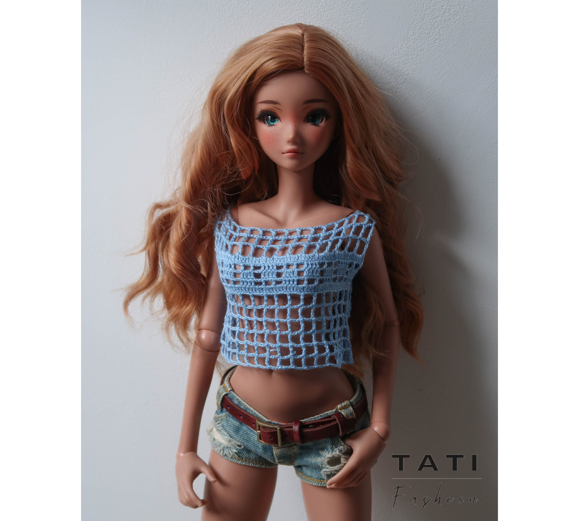 PDF: 5 Tops for Classic and Pear Smart Doll 60 cm