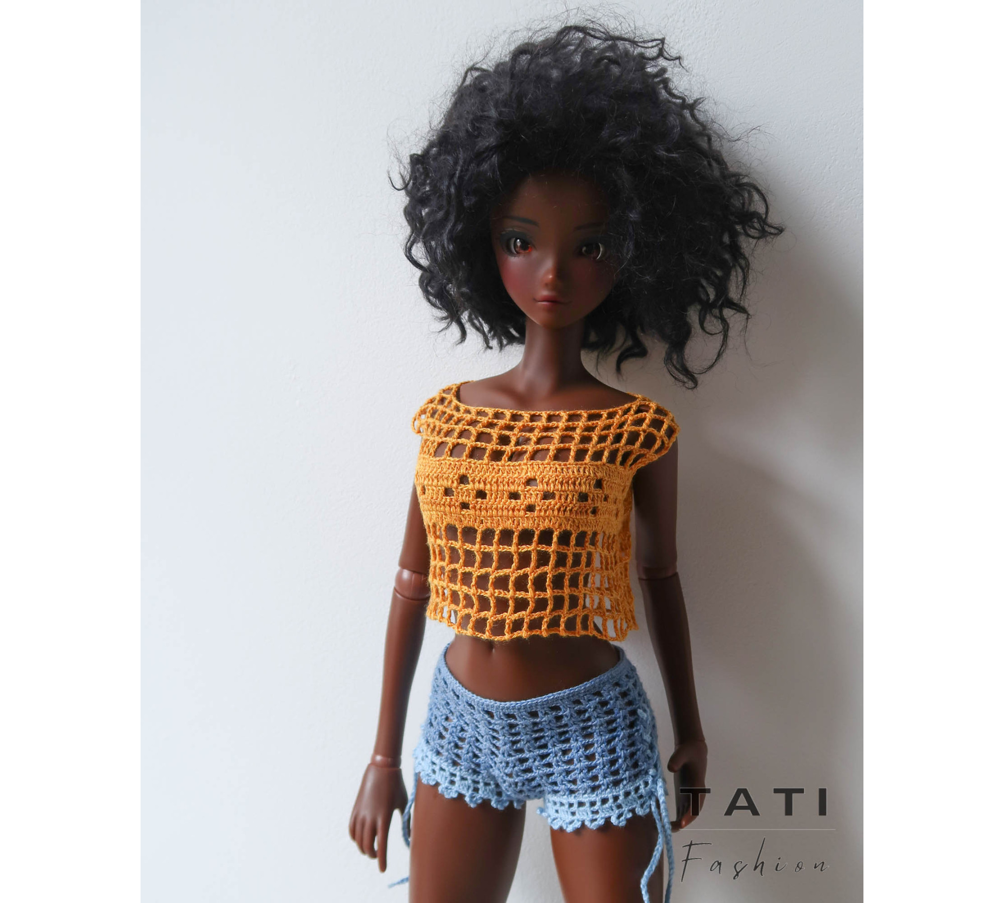 PDF: 5 Tops for Classic and Pear Smart Doll 60 cm