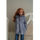 Soft coat with hood and pockets for Smart Doll